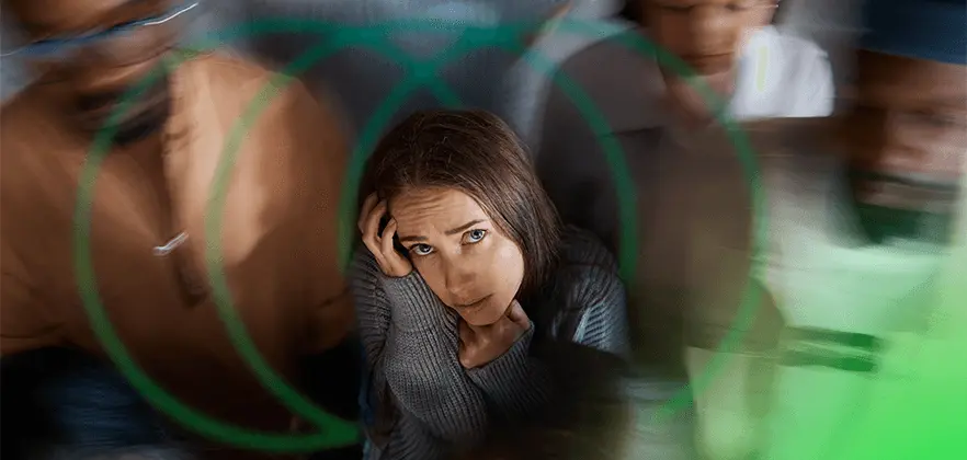 5 sintomas da agorafobia